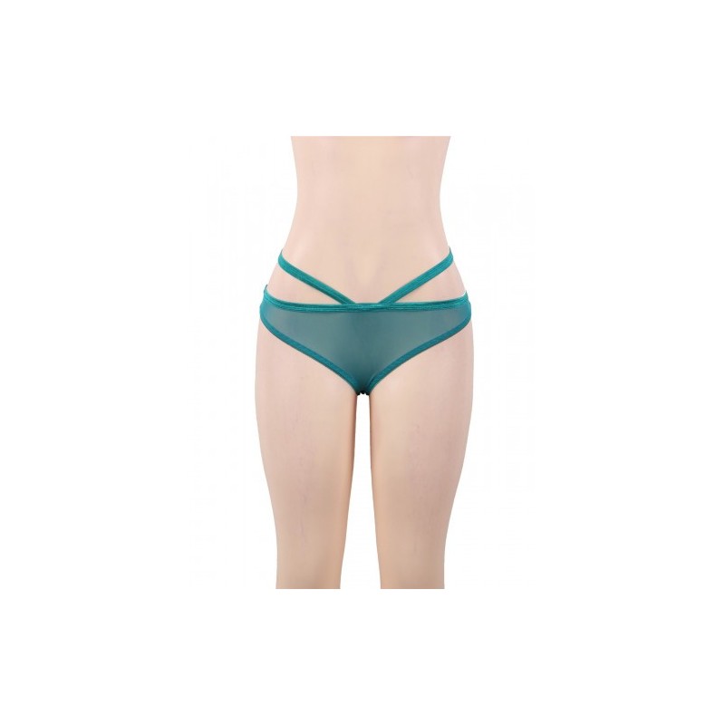 Sensual Green Babydoll with Thong