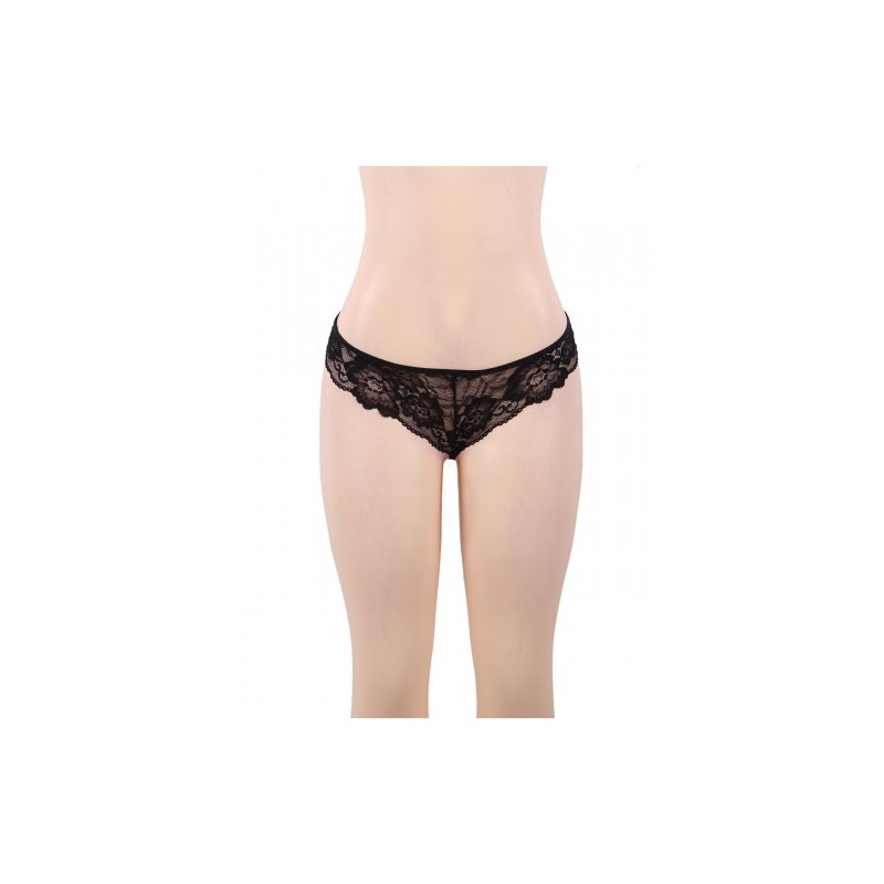 Delicate Mesh Chemise with String