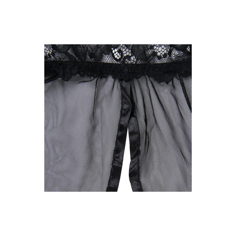 Delicate Mesh Chemise with String