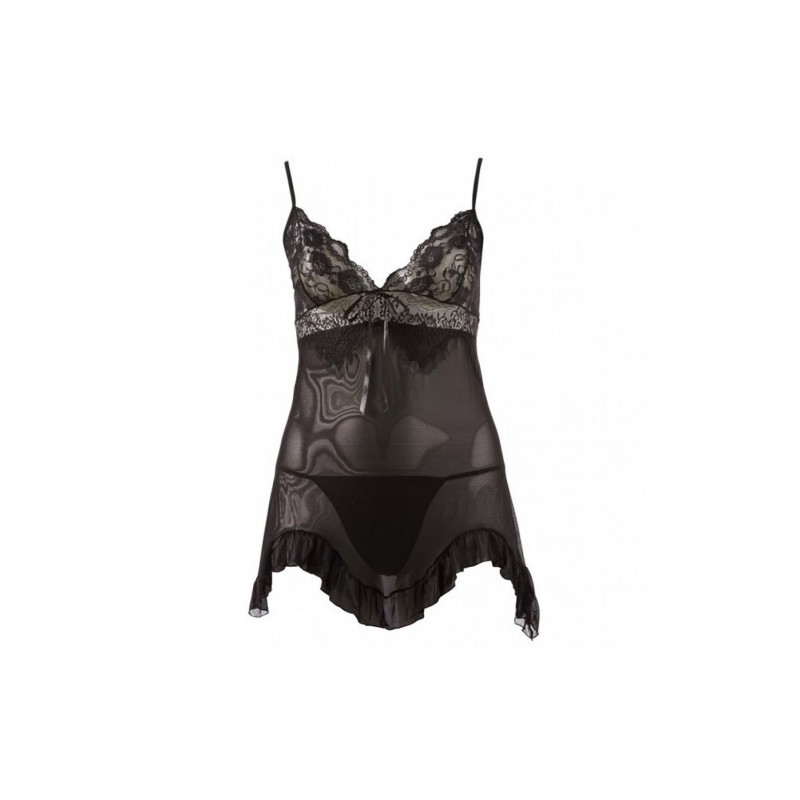 Slightly Flared Babydoll with Lace Cups