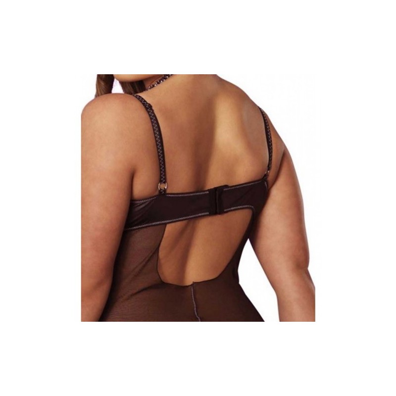 Leg Avenue plus Size Padded Chemise