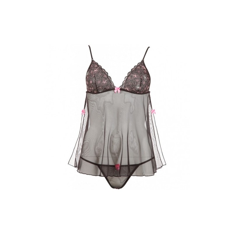 Butterfly Babydoll with String