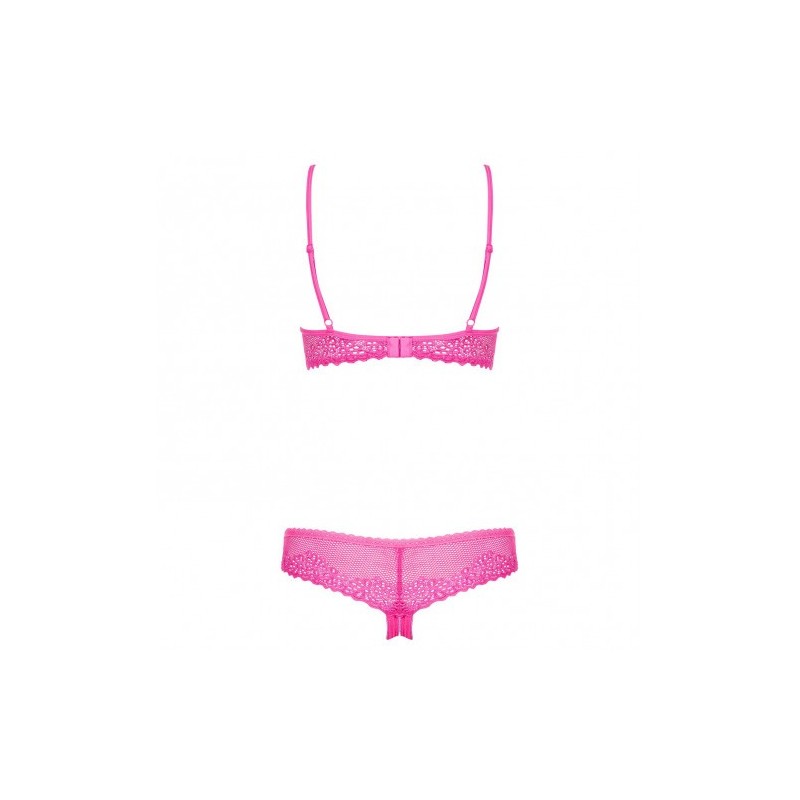 Αισθησιακό Ροζ Σετ Εσωρούχων XXL Obsessive Alabastra