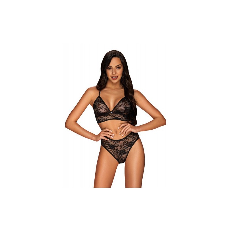 Σέξυ Διάφανο Σετ Εσωρούχων Obsessive Kokietta