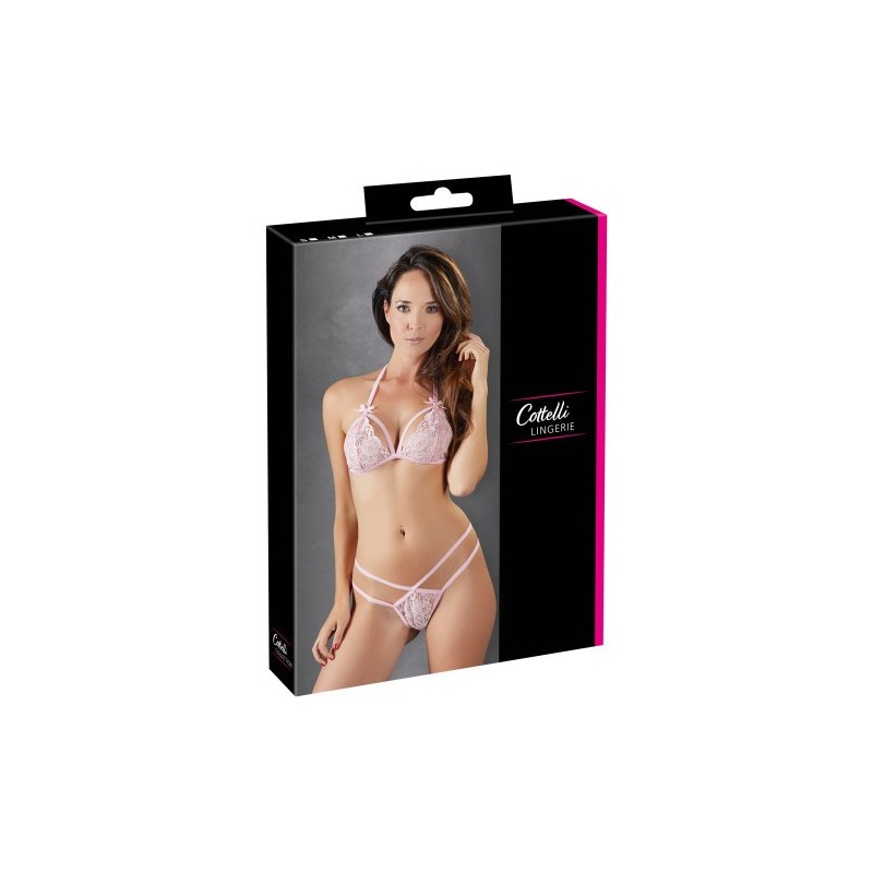Ροζ Σετ Εσωρούχων Cottelli