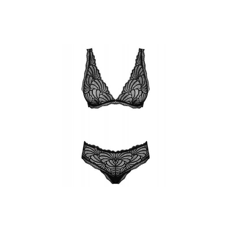 Obsessive Sweetia Δαντελωτό Σετ Σουτιέν με Στρίνγκ