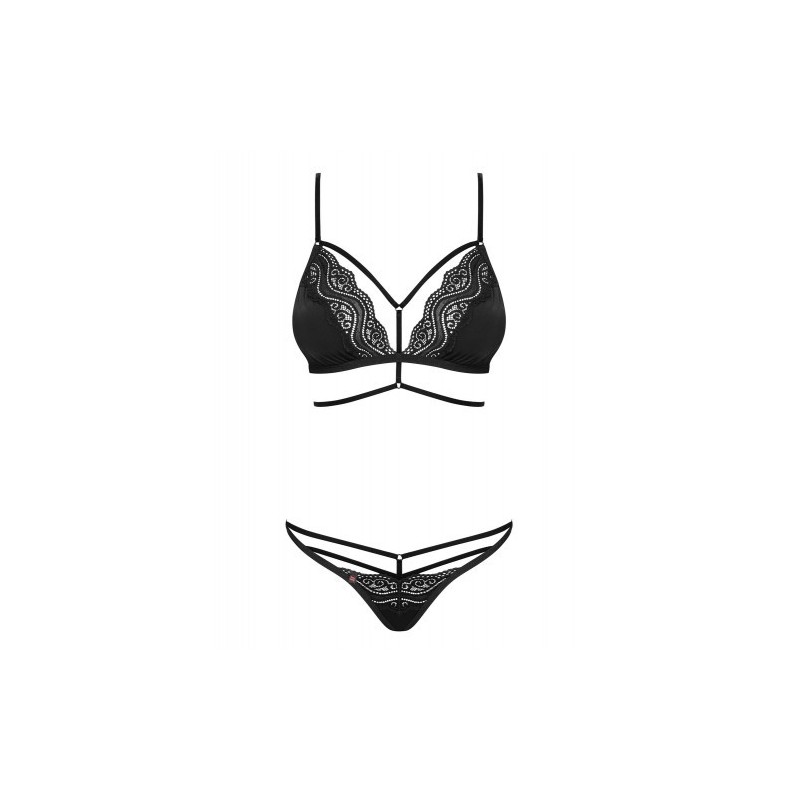 Obsessive Diyosa Γυναικείο σετ Εσωρούχων Μαύρο