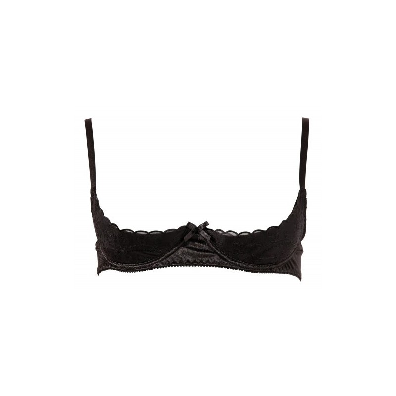 Cottelli Padded Shelf Bra Black