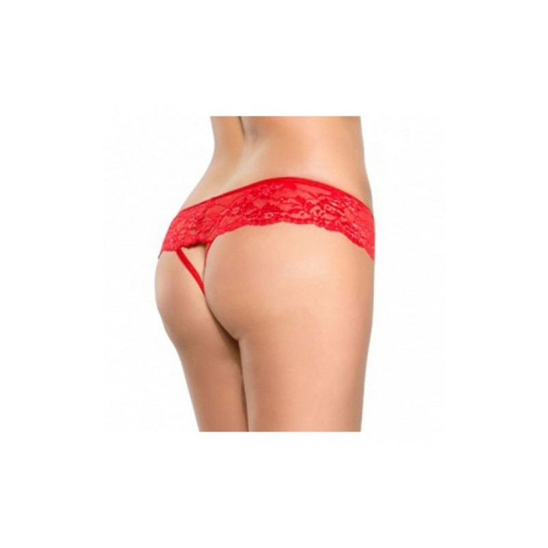 Demoniq Stella Red Lace Bra Set