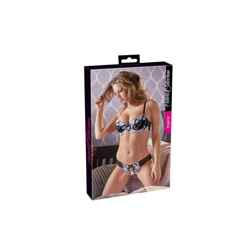 Cottelli Embroidery Lingerie Set