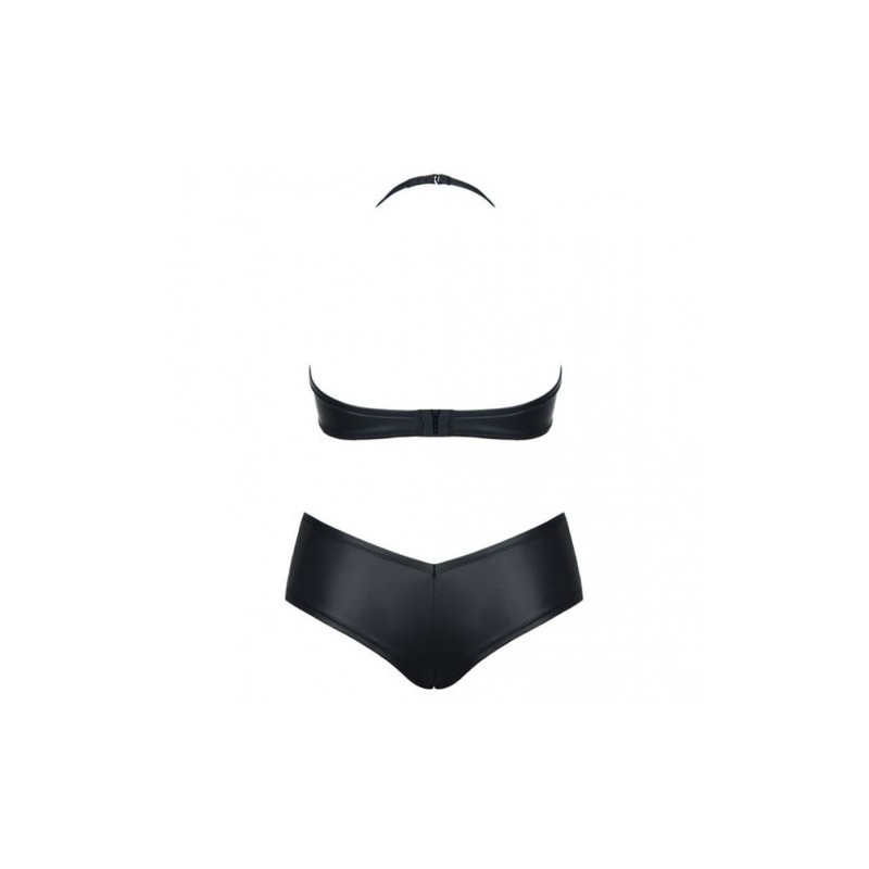Demoniq Lea Open Cup Bra Set