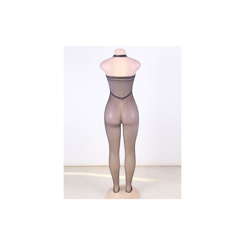 Strappy Fishnet Bodystocking