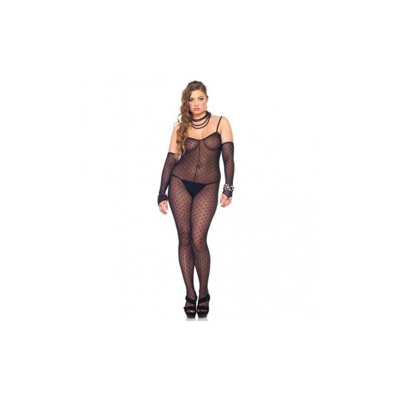 Leg Avenue Mini Daisy Lace Bodystocking