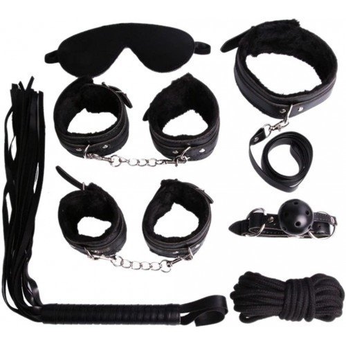 Lover's Σέτ με 8 φετίχ ερωτικά αξεσουάρ για αρχάρια ζευγάρια