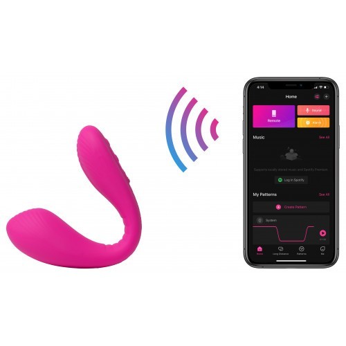 Lovense Quake δονητής ζευγαριών με Bluetooth και εφαρμογή APP