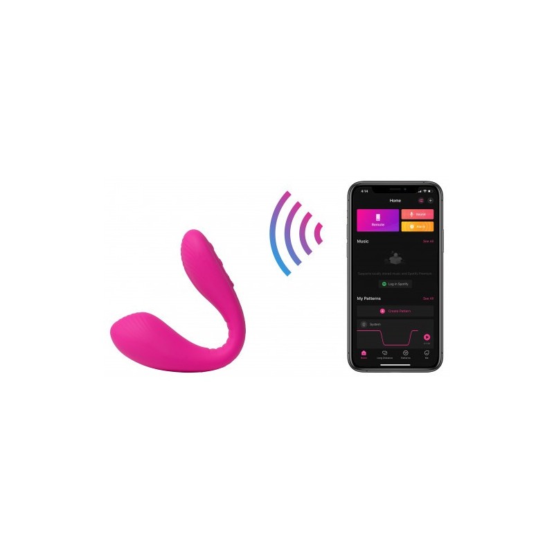 Lovense Quake δονητής ζευγαριών με Bluetooth και εφαρμογή APP