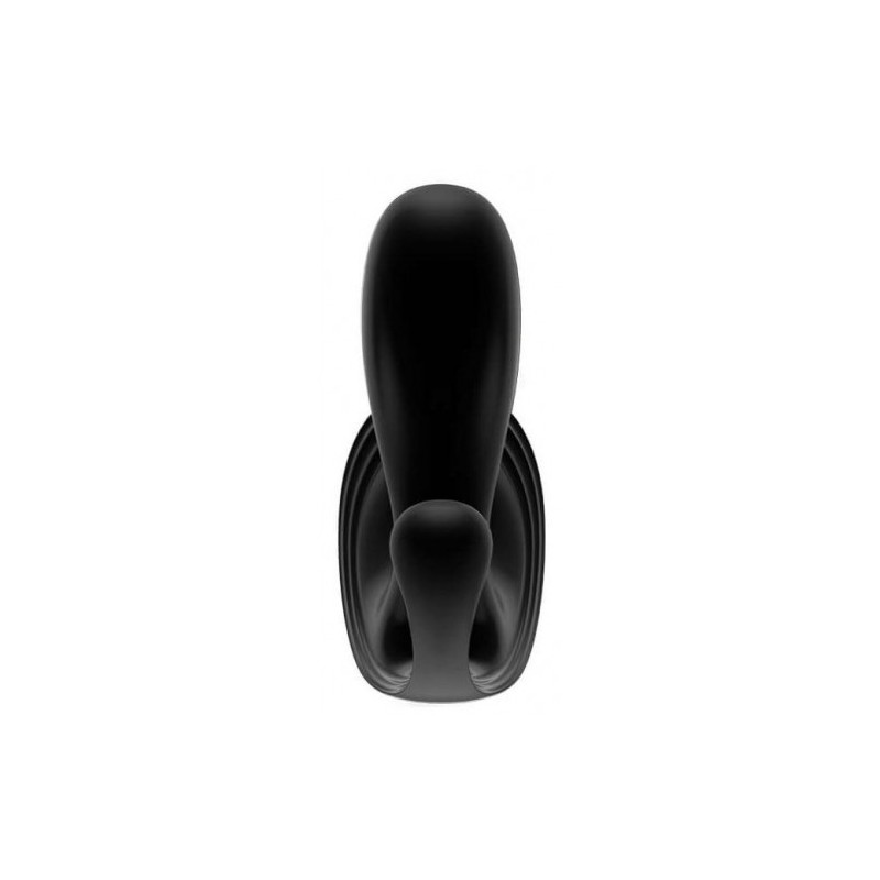 Κολπικός &amp Πρωκτικός Μαύρος δονητής με App εφαρμογή Top Secret+ Plus Satisfyer