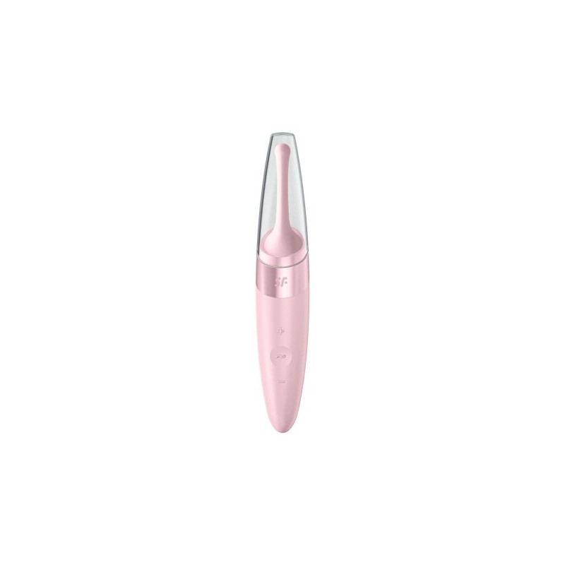 Δονητής Κλειτορίδας με Κάλυμμα Satisfyer Twirling Delight ΡΟΖ
