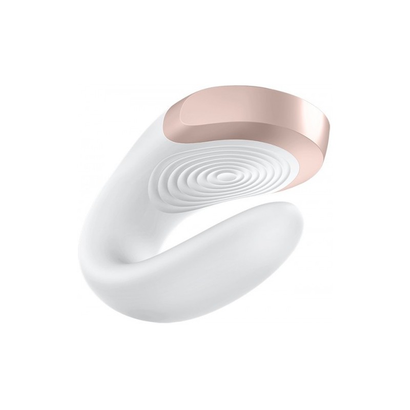 Δονητής ζευγαριών Satisfyer Double Love ΛΕΥΚΟ