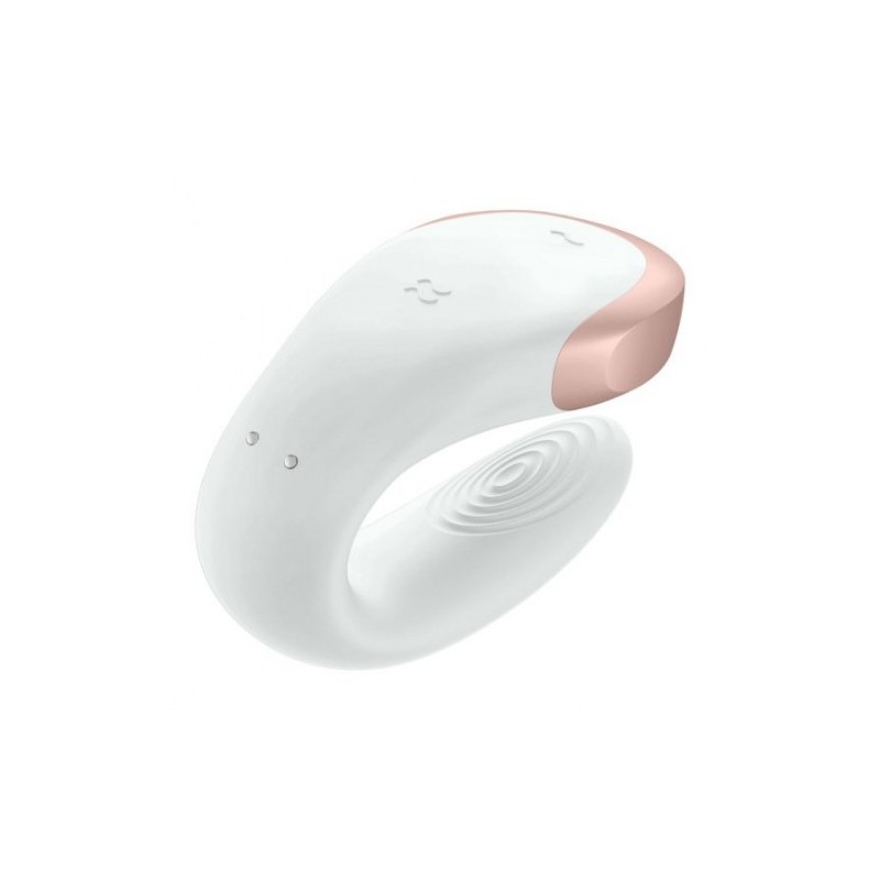 Δονητής ζευγαριών Satisfyer Double Love ΛΕΥΚΟ