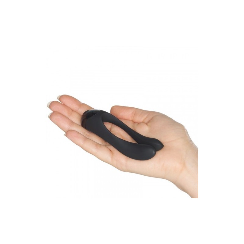 Δονητής Δαxτύλου Satisfyer Candy Cane Μαύρο