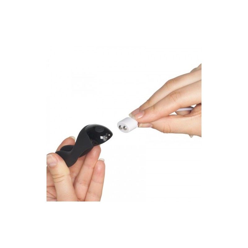 Δονητής Δαxτύλου Satisfyer Candy Cane Μαύρο