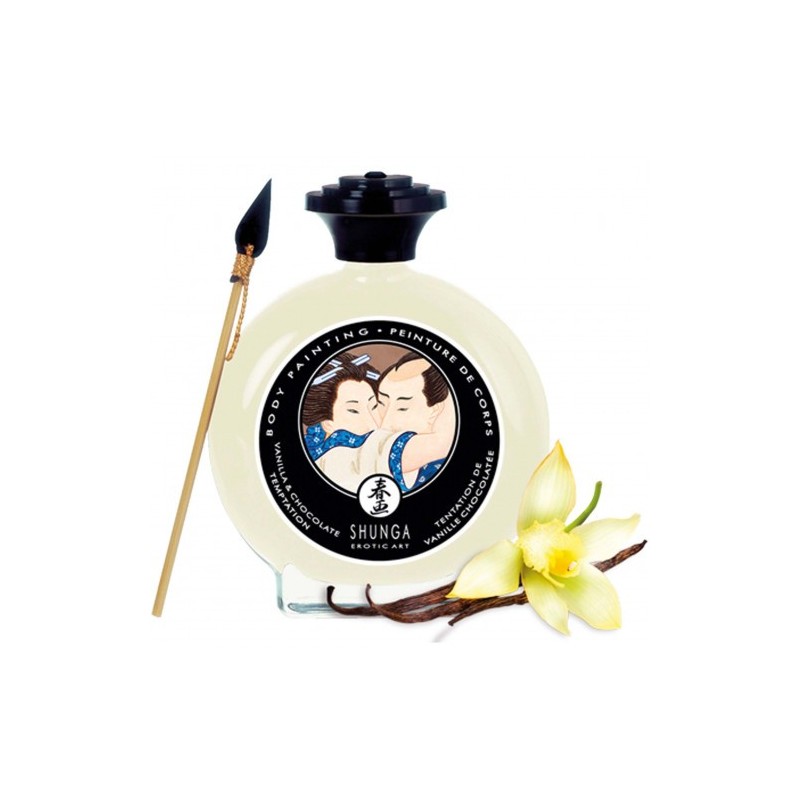 Φαγώσιμη Μπογιά Σώματος με Γεύση Βανίλια Shunga 100ml