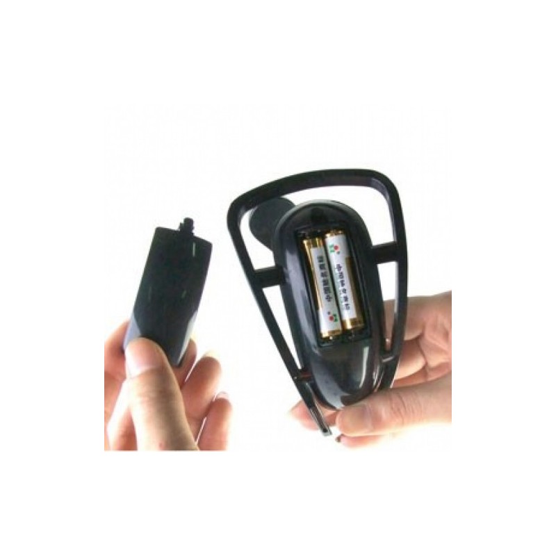 Αμαρτωλό μυστικό στρινγκ με δόνηση και ασύρματο τηλεχειριστήριο