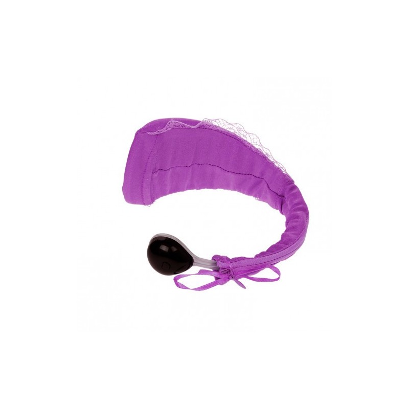 Αμαρτωλό μυστικό στρινγκ με δόνηση και ασύρματο τηλεχειριστήριο