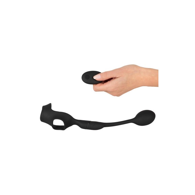 Δαχτυλίδι Πέους με Δονητή Διέγερσης Προστάτη Rebel