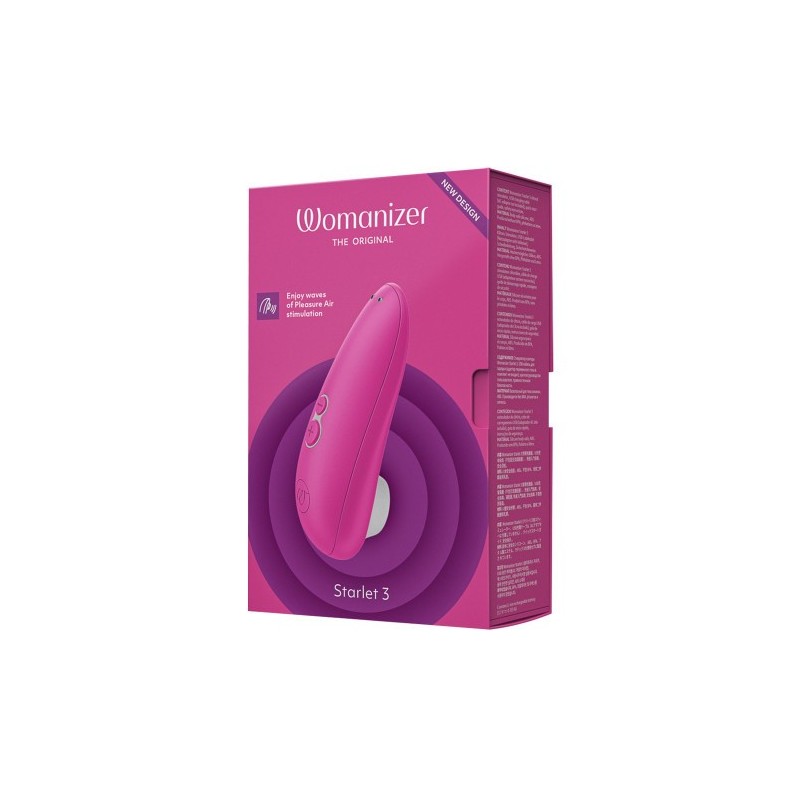 Κλειτοριδικός Δονητής Womanizer Starlet 3 ΡΟΖ