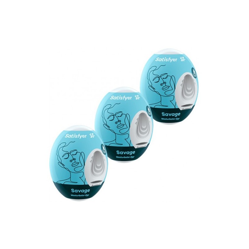 Σετ Satisfyer Αυγών αυνανισμού Savage 3 τμχ