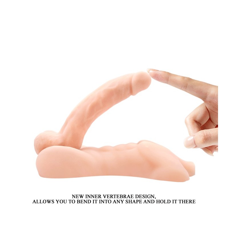 Ρεαλιστικός Ανδρικός Κορμός με Πέος Temptation Bigger Man 19 cm