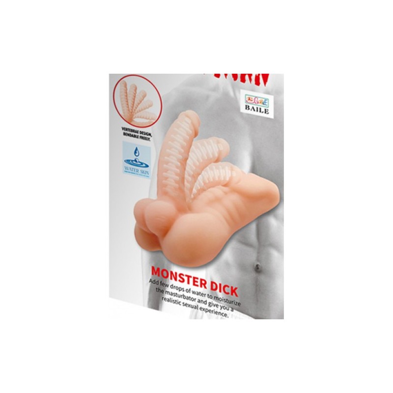 Ρεαλιστικός Ανδρικός Κορμός με Πέος Temptation Bigger Man 19 cm