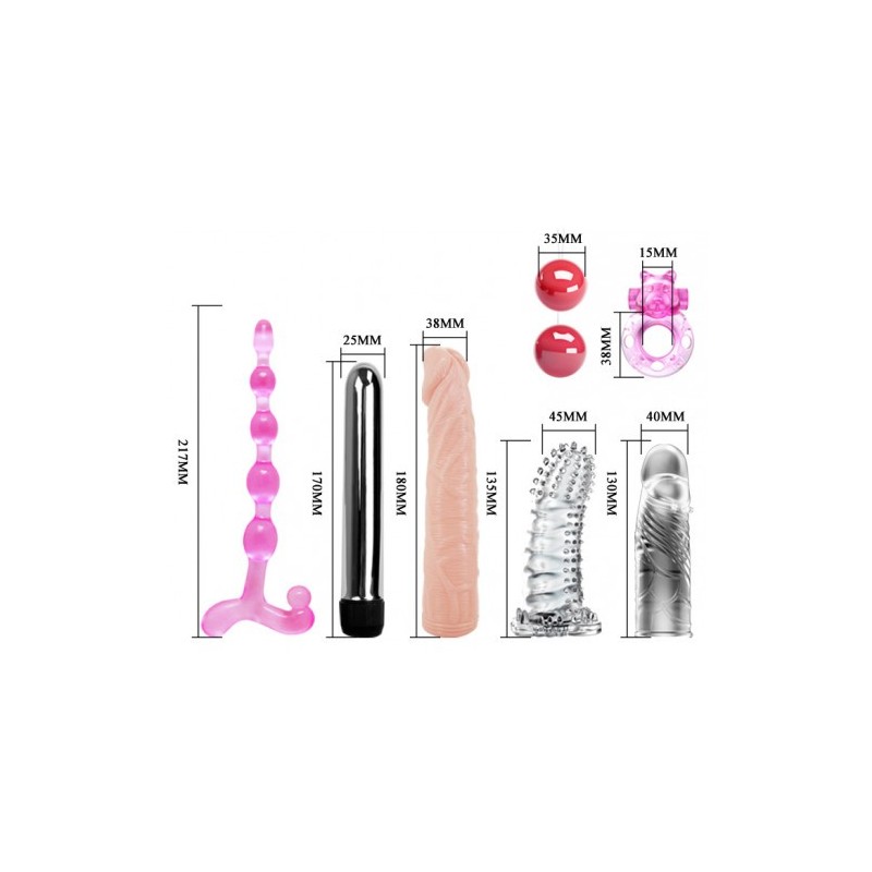 Σετ Ερωτικών Βοηθημάτων 7τμχ Lover's Fantasy Kit