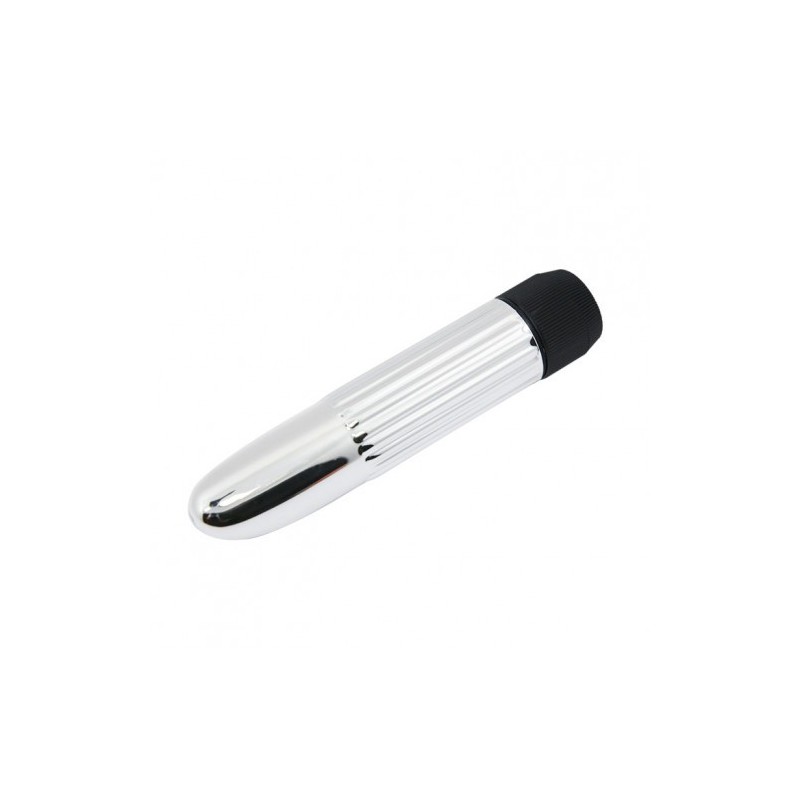 Μικρός Ασημί σαν δάχτυλο δονητής 13 εκ