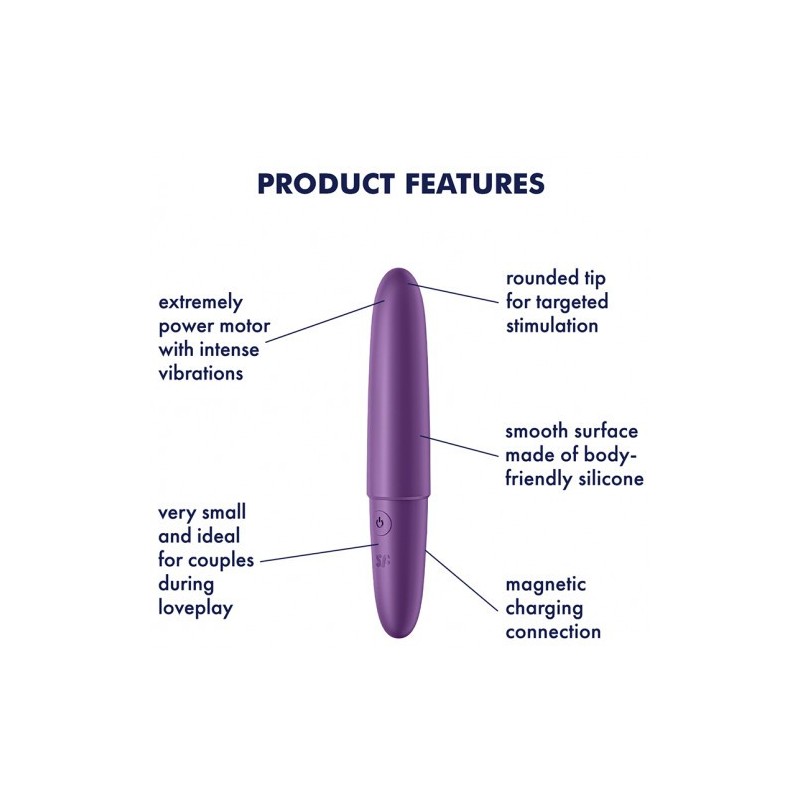 Κλασικός δονητής Satisfyer Ultra Power Bullet 6 13 εκ