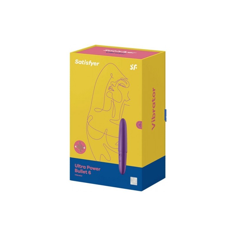 Κλασικός δονητής Satisfyer Ultra Power Bullet 6 13 εκ