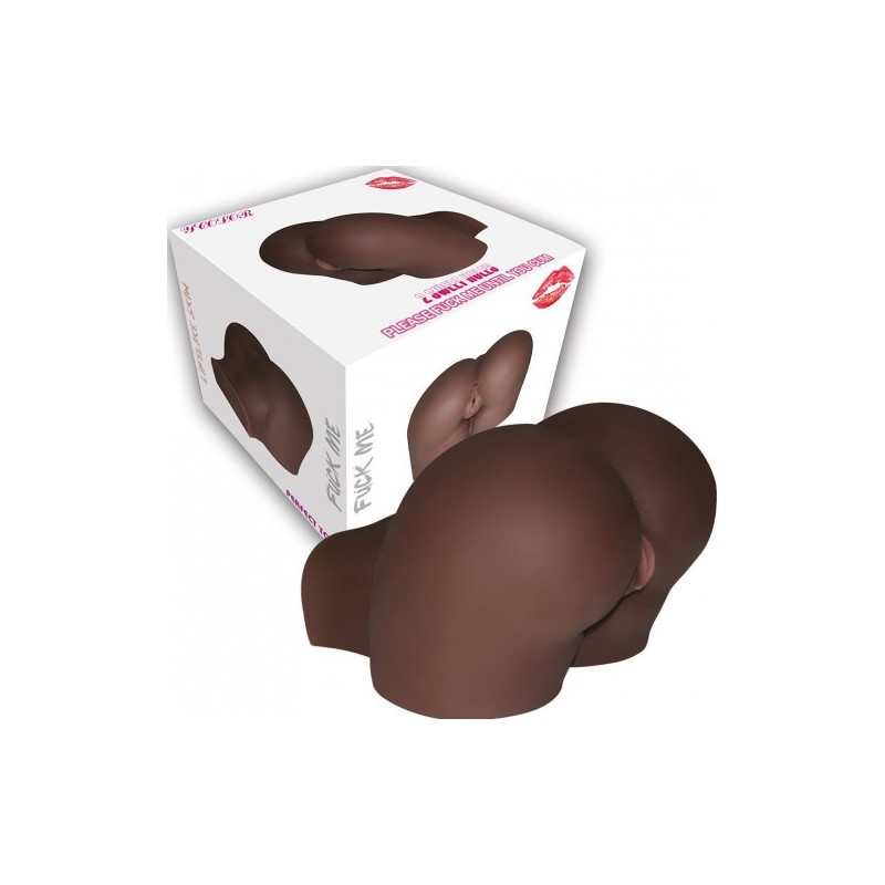 Σκούρο Ομοίωμα Γυναικείου Σώματος Αυνανιστήρι με 2 Τρύπες 10 ΚΙΛΑ