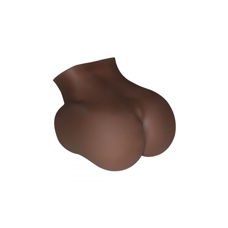 Σκούρο Ομοίωμα Γυναικείου Σώματος Αυνανιστήρι με 2 Τρύπες 10 ΚΙΛΑ