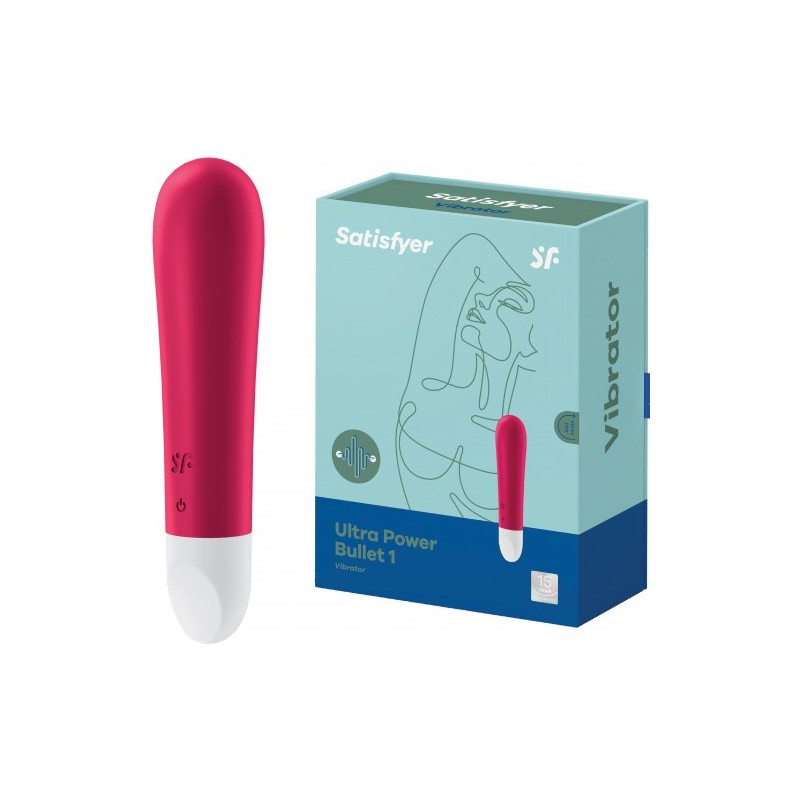 Δονητάκι Satisfyer Ultra Power Bullet 1 Κόκκινο 11 εκ
