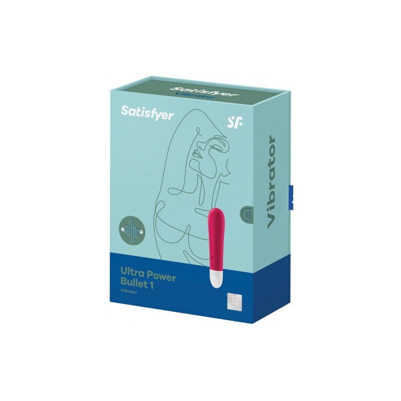 Δονητάκι Satisfyer Ultra Power Bullet 1 Κόκκινο 11 εκ