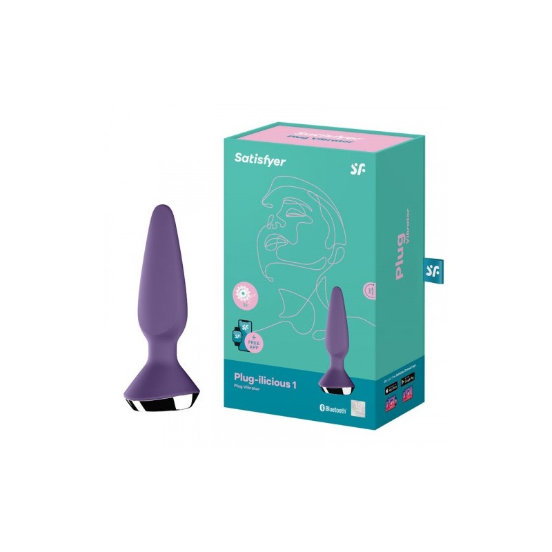 Πρωκτική Σφήνα με Δόνηση Satisfyer PLUG-ILICIOUS 1 ΜΩΒ