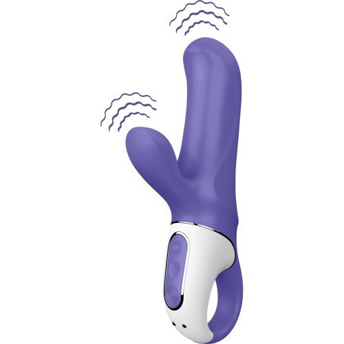 TESTER Satisfyer Magic Bunny Purple vibrator 18 cm