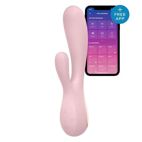 TESTER Satisfyer Mono Flex Μauve incl. Bluetooth and App