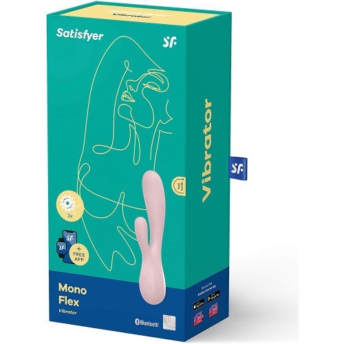 TESTER Satisfyer Mono Flex Μauve incl. Bluetooth and App