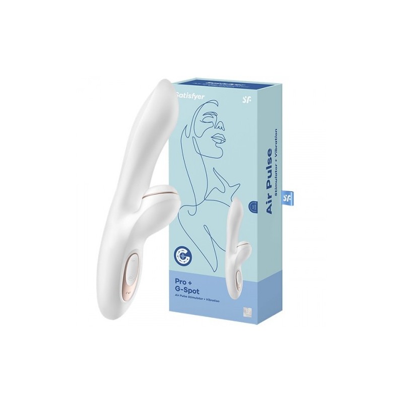 TESTER SATISFYER PRO+ G-Spot Rabbit White Vibrator