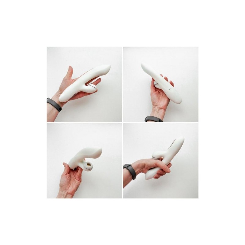 TESTER SATISFYER PRO+ G-Spot Rabbit White Vibrator