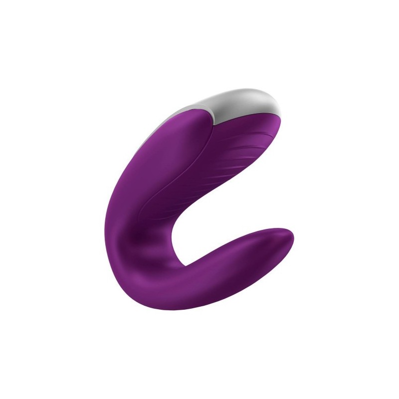 Δονητής ζευγαριών Satisfyer Double Fun Βιολετί