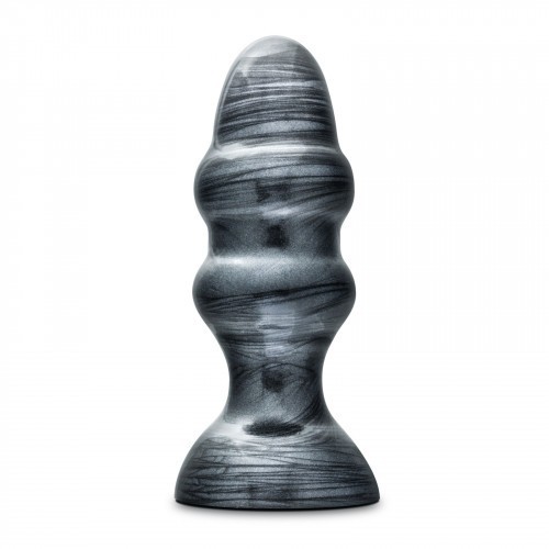 Jet Stealth Carbon Metallic Black Anal Plug 16 cm